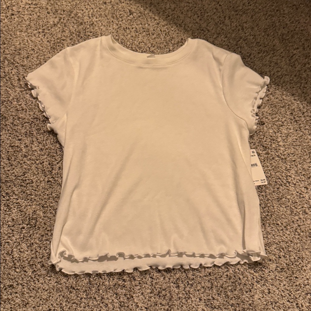BP White Casual T-Shirt